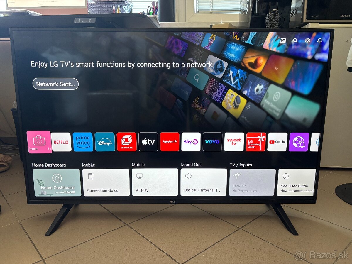 Predám TV LG 50UN70003LA – 50" 4K UHD Smart TV (ako nová)