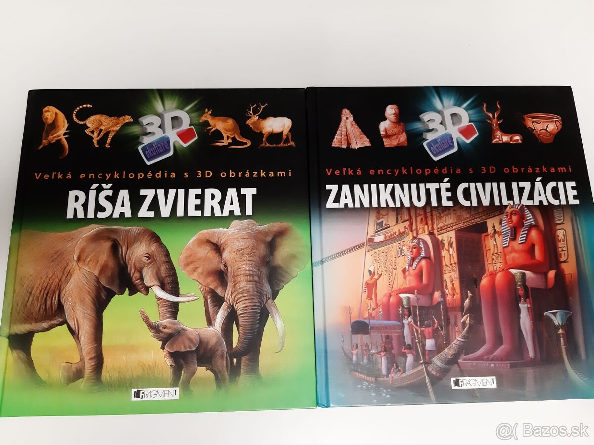 Knihy velka encyklopedia s 3D obrazkami