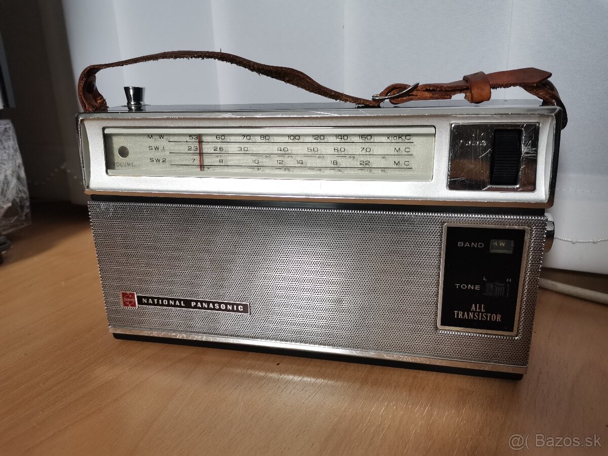 RÁDIO PRIJÍMAČ NATIONAL PANASONIC R-311