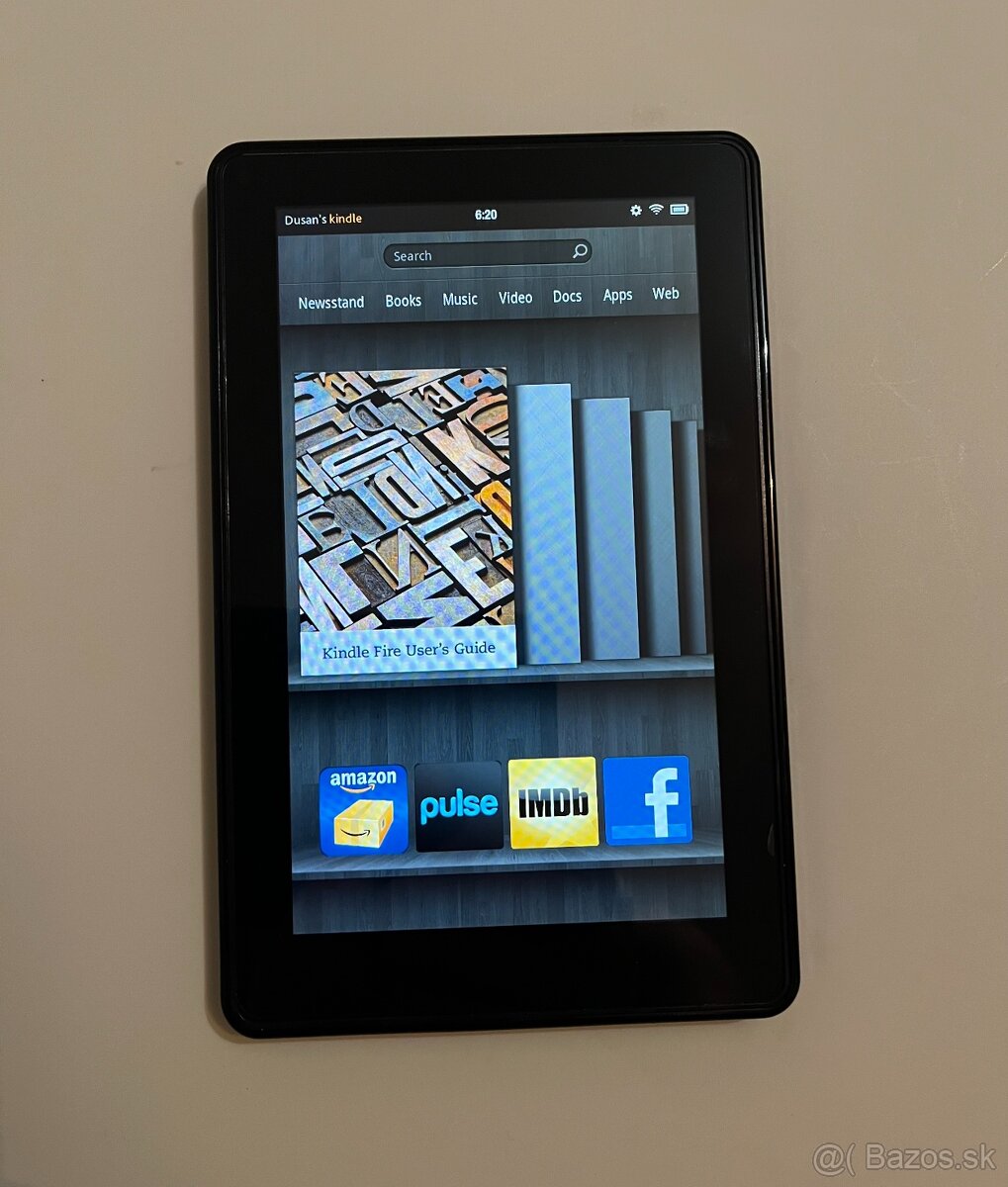Amazon Kindle Fire 1st Gen Black 8GB