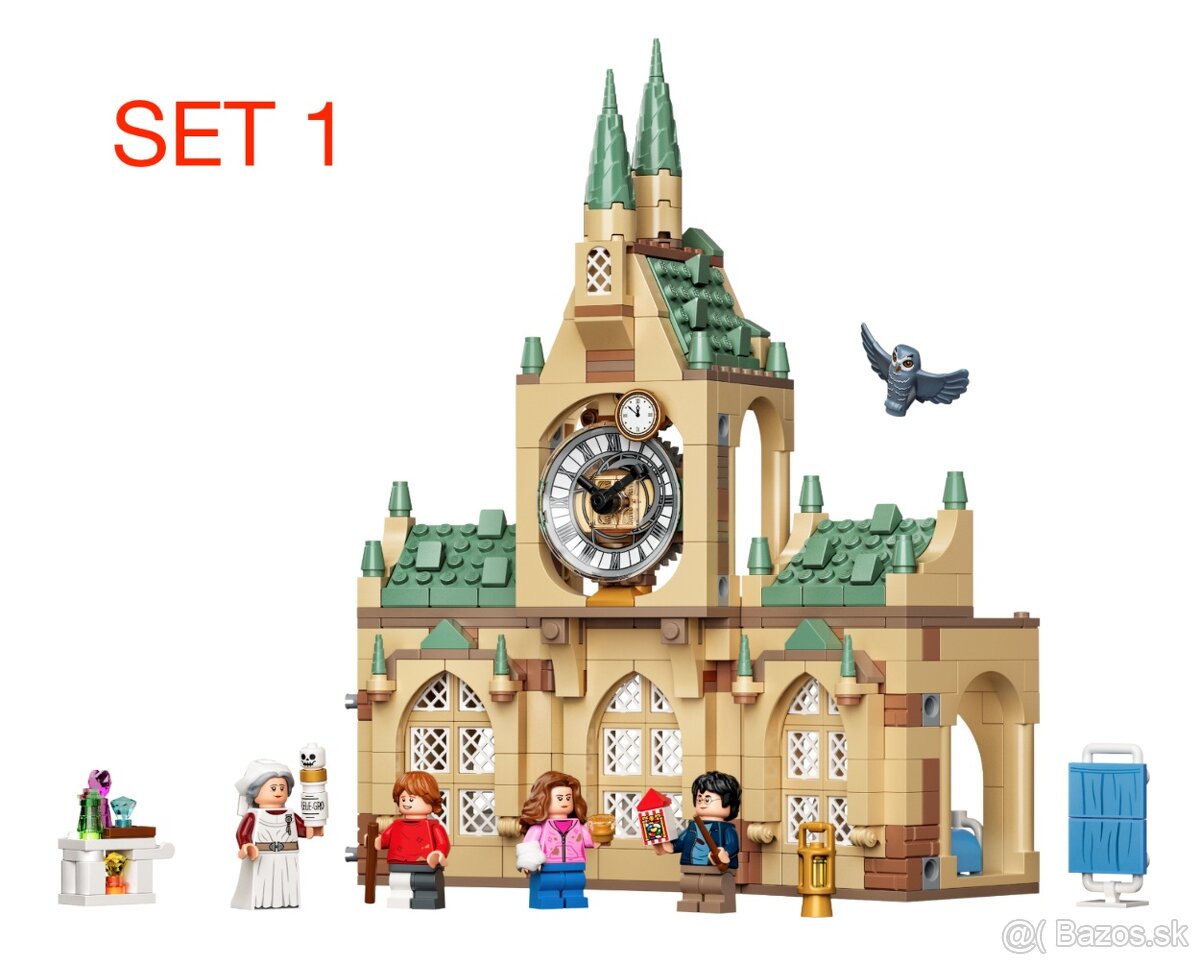 Harry Potter stavebnice 2 + figúrky - typ lego - nové