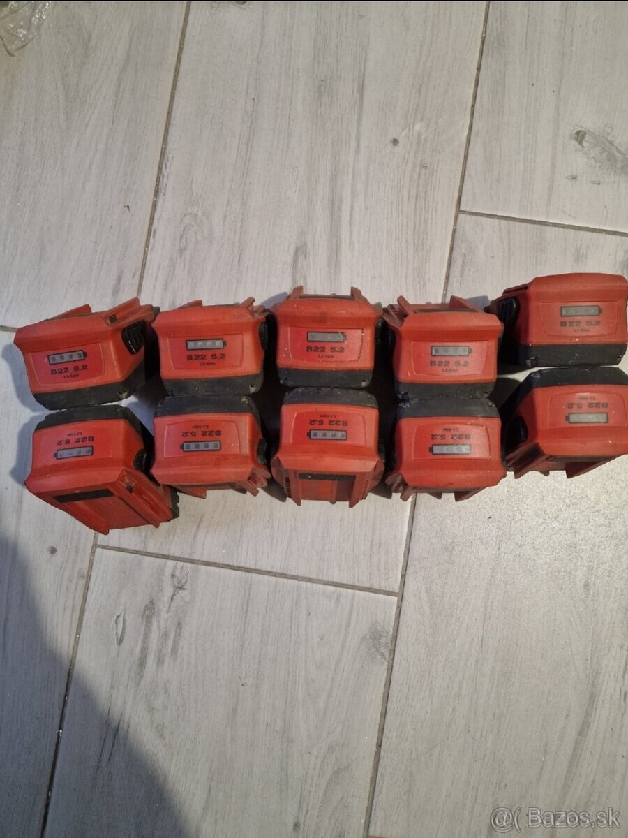 Hilti batérie 5.2.Ah