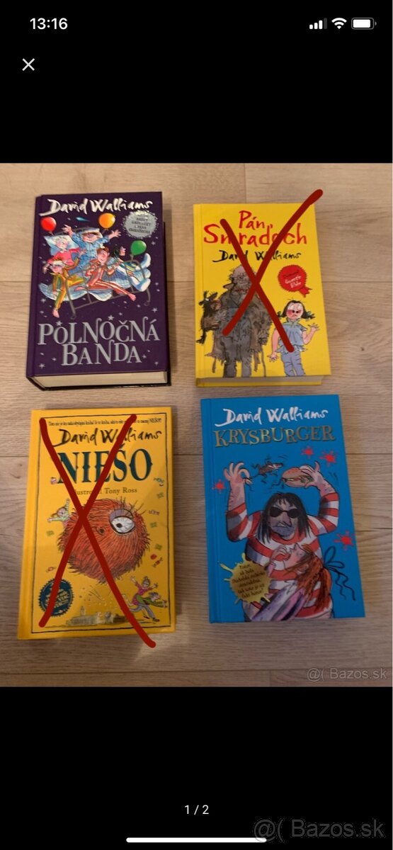 knihy David Walliams