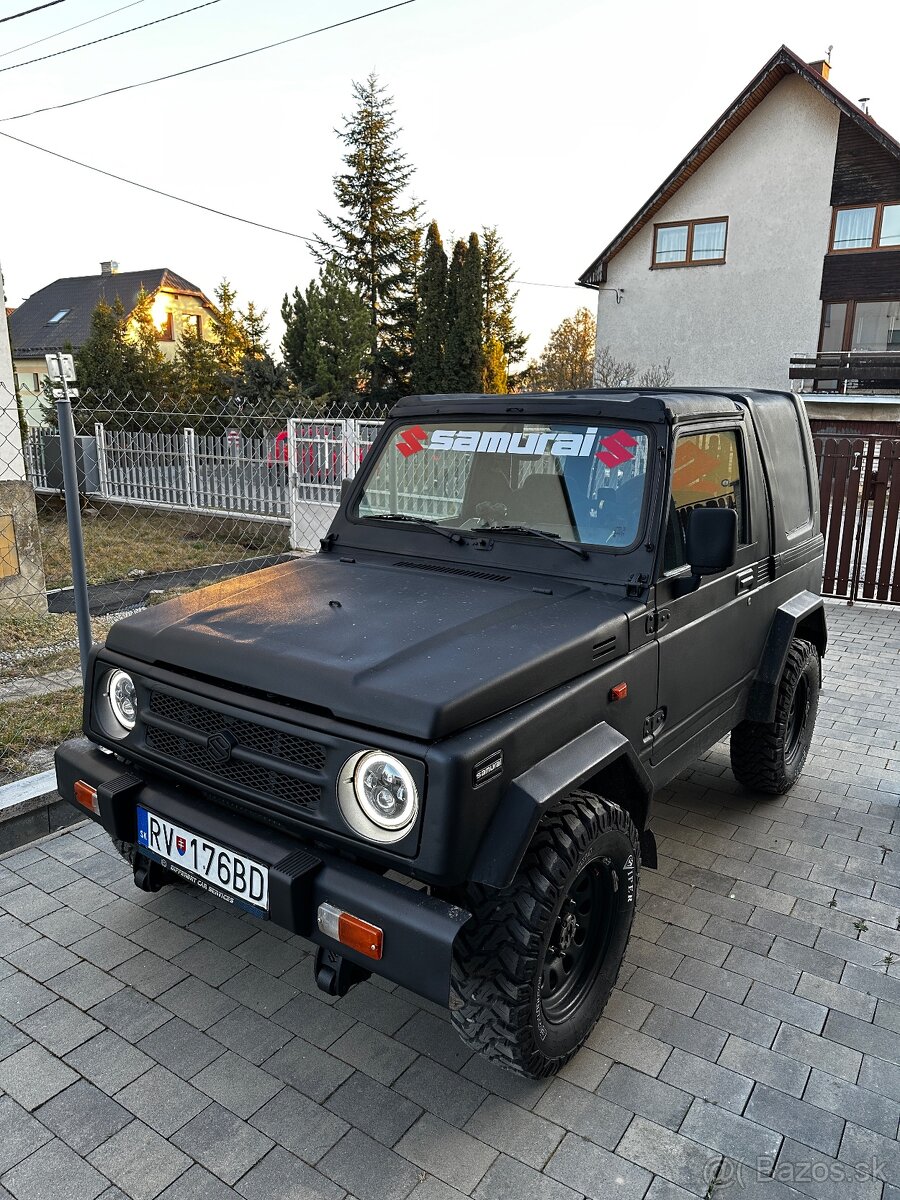 Predám Suzuki Samurai 1.3i 51kW – nová STK/EK