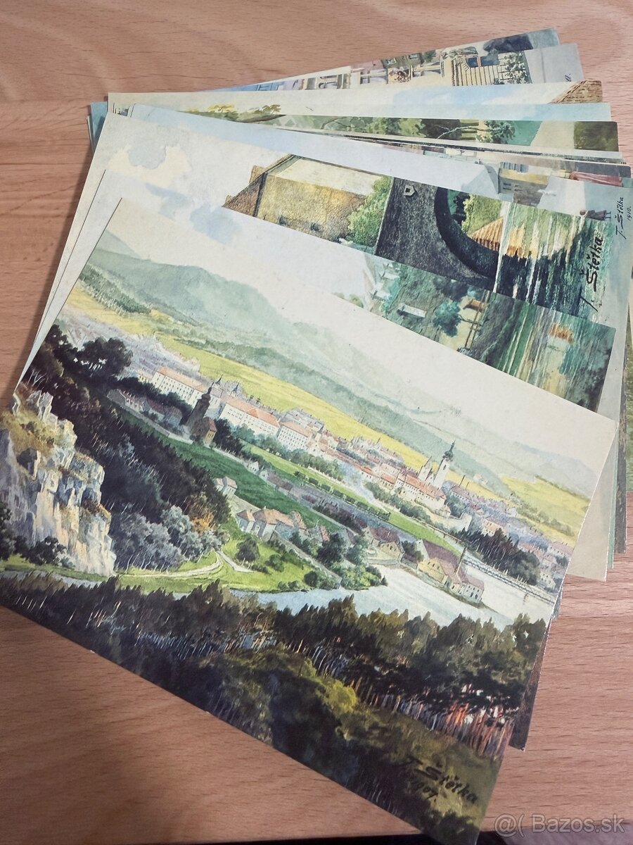 Pohľadnice Písek Tomáš Štetka