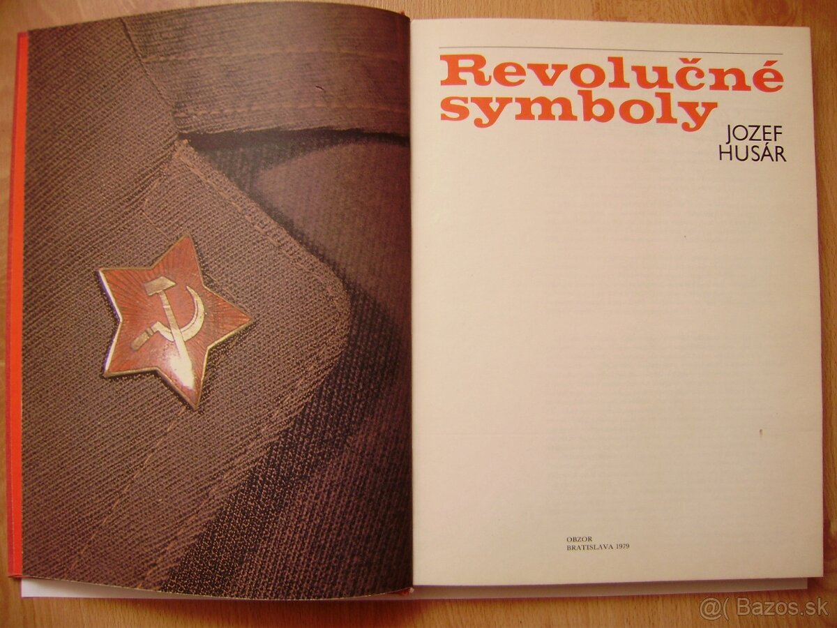 Predám unikátnu knihu, Revolučné symboly.