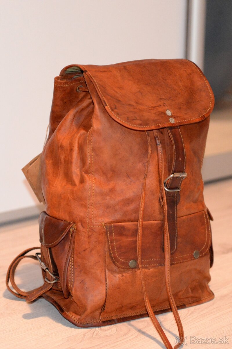 Kožený ruksak Gusti Leder