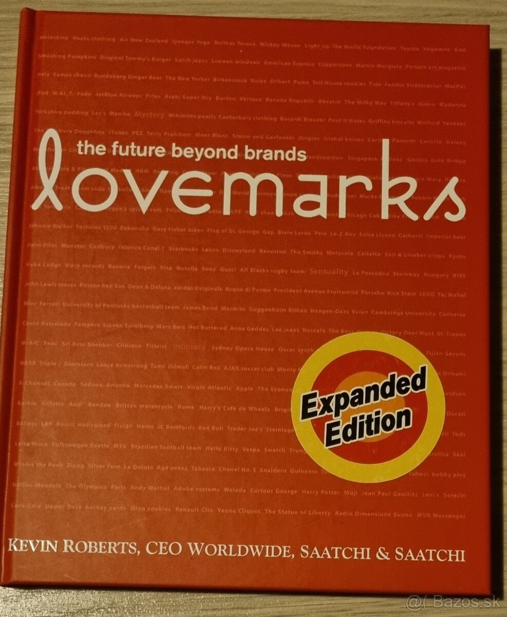 AJ kniha Lovemarks The Future Beyond Brands