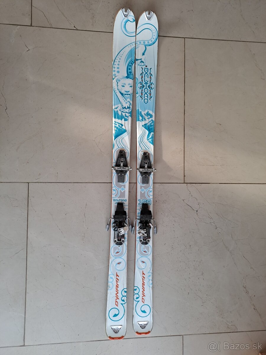 SET skialp - DYNAFIT BALTORO 158cm+dynafit VIAZANIE+PÁSY