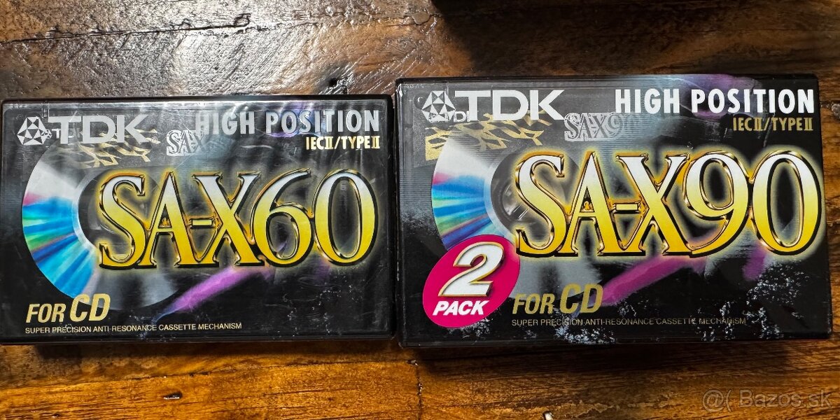 TDK SA X 90 kazety
