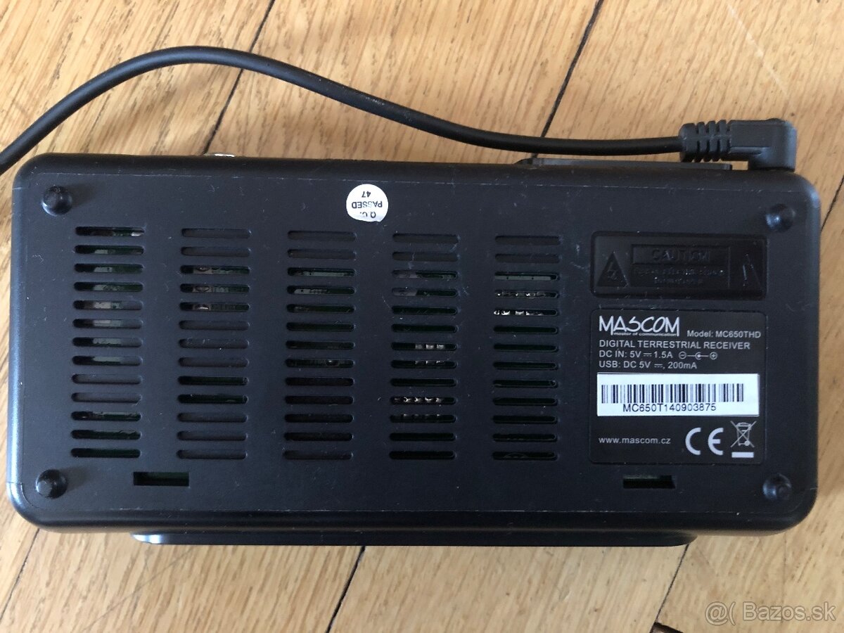 Mascom digitálny DVB-T prijímač