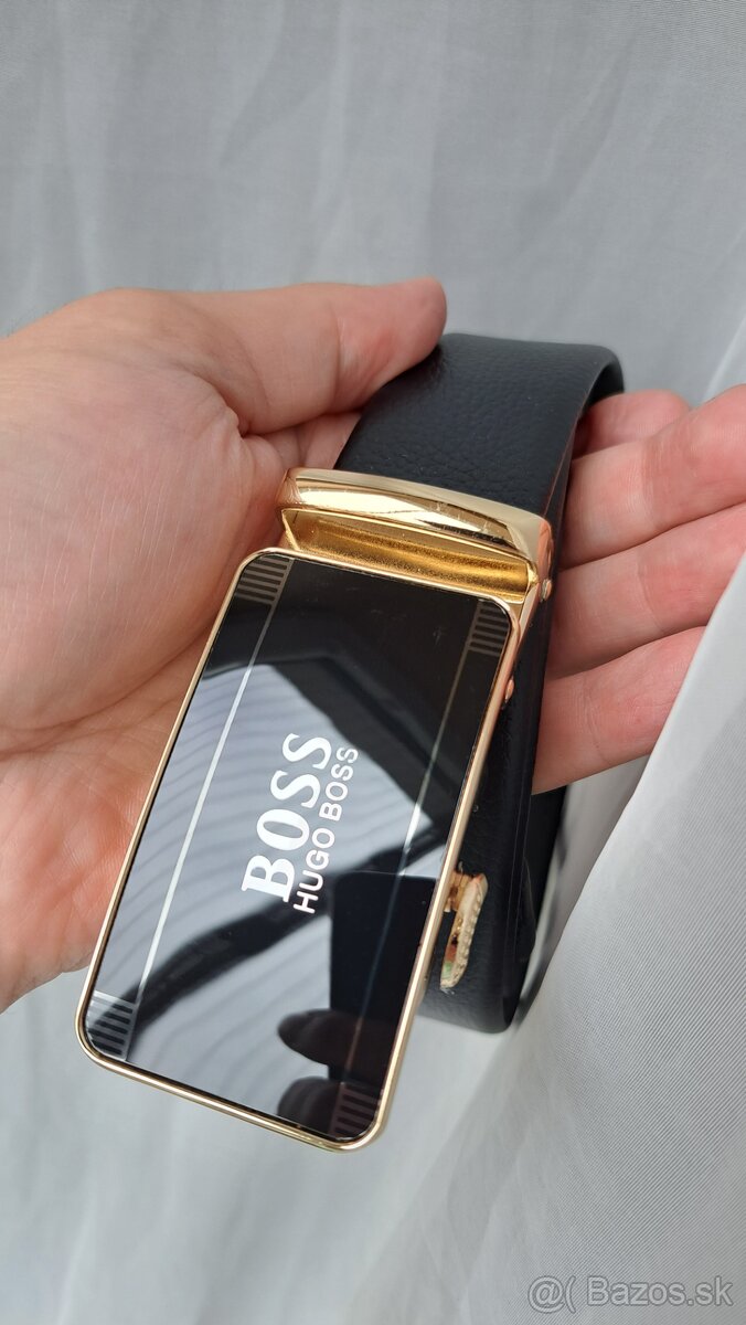 Nový opasok Hugo Boss čierny