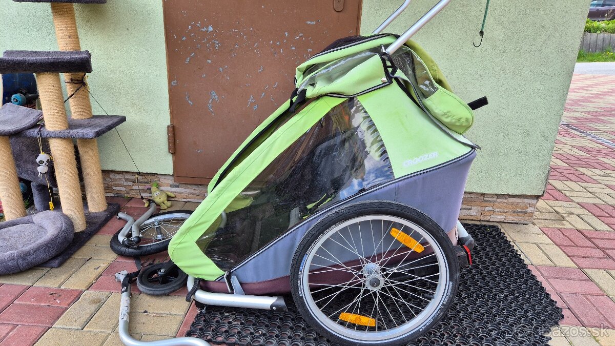 Cyklovozík CROOZER pre dve deti