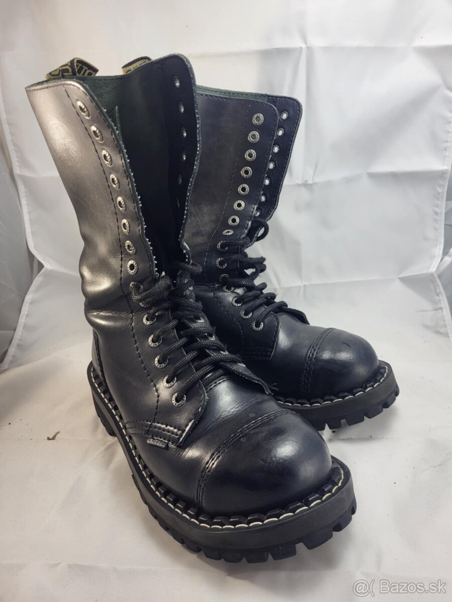 STEEL 15 dierkové čierne 40