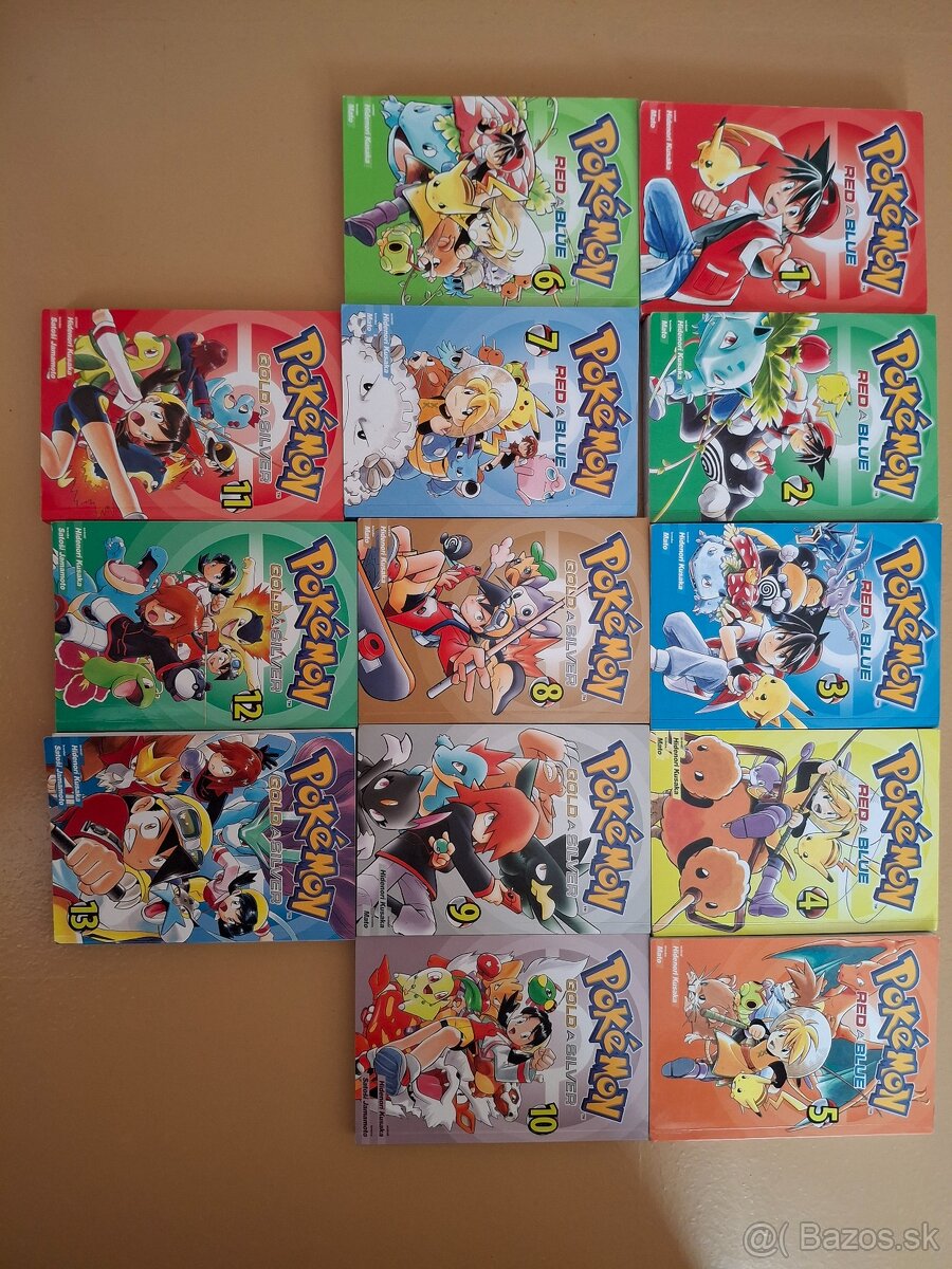 POKÉMON komixy 1-13