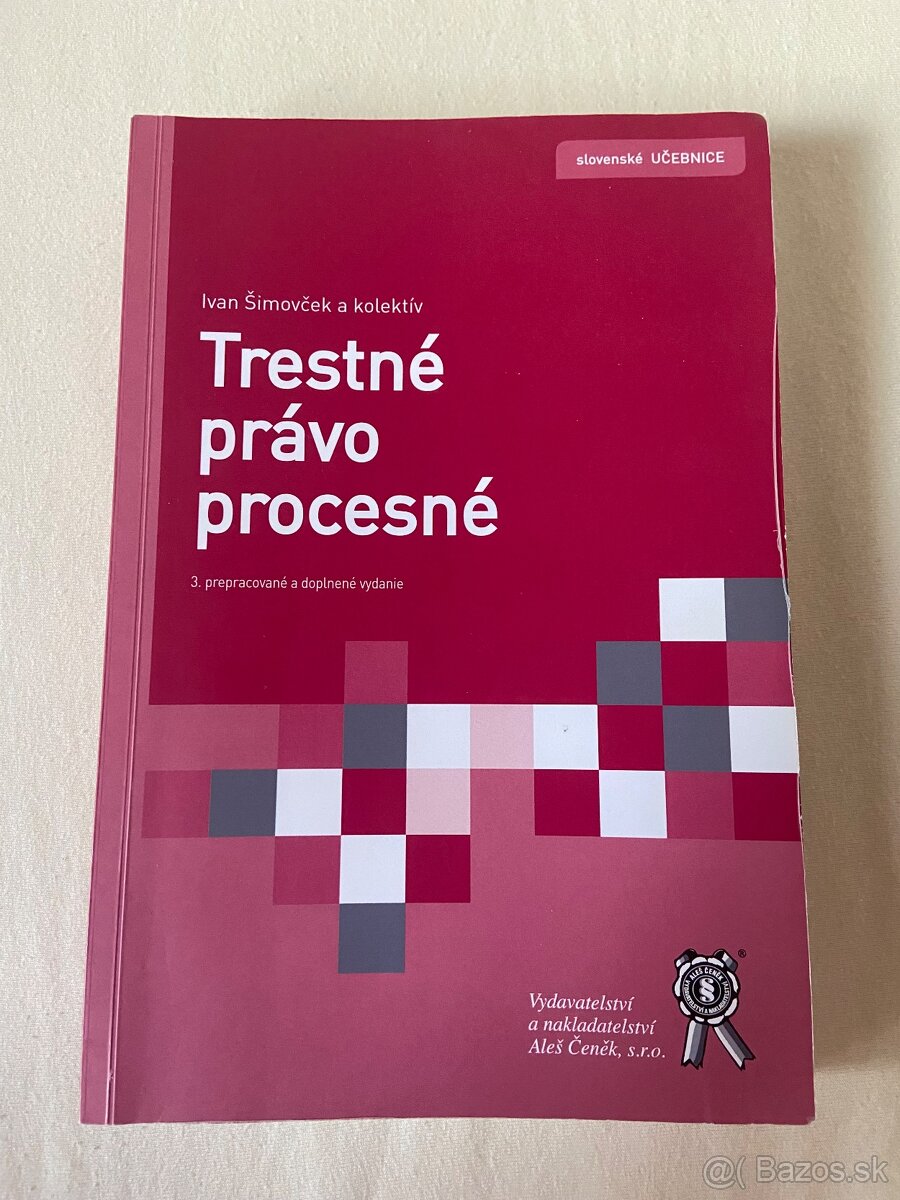 Trestné právo procesné, Základy správneho práva