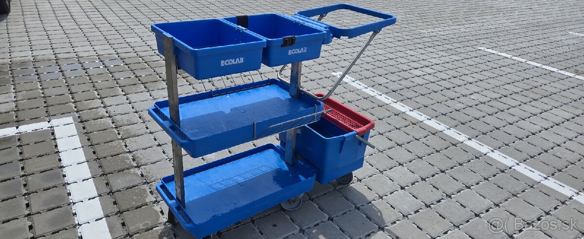 Ecolab upratovaci vozik