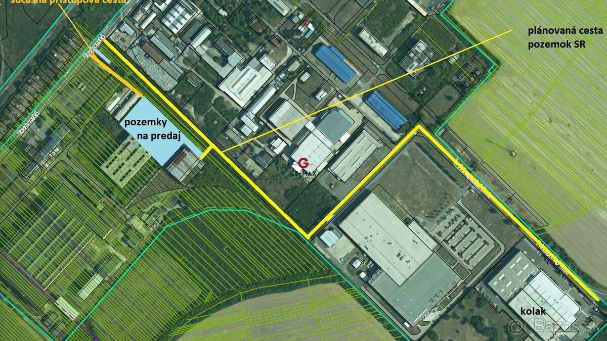 Pozemok na predaj – 8 216 m² – s čiastočne postaveným skelet