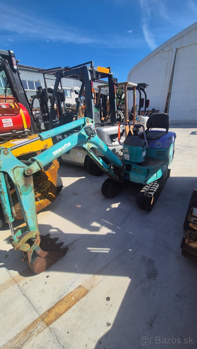 Na predaj KOMATSU Minibager PC03-2F