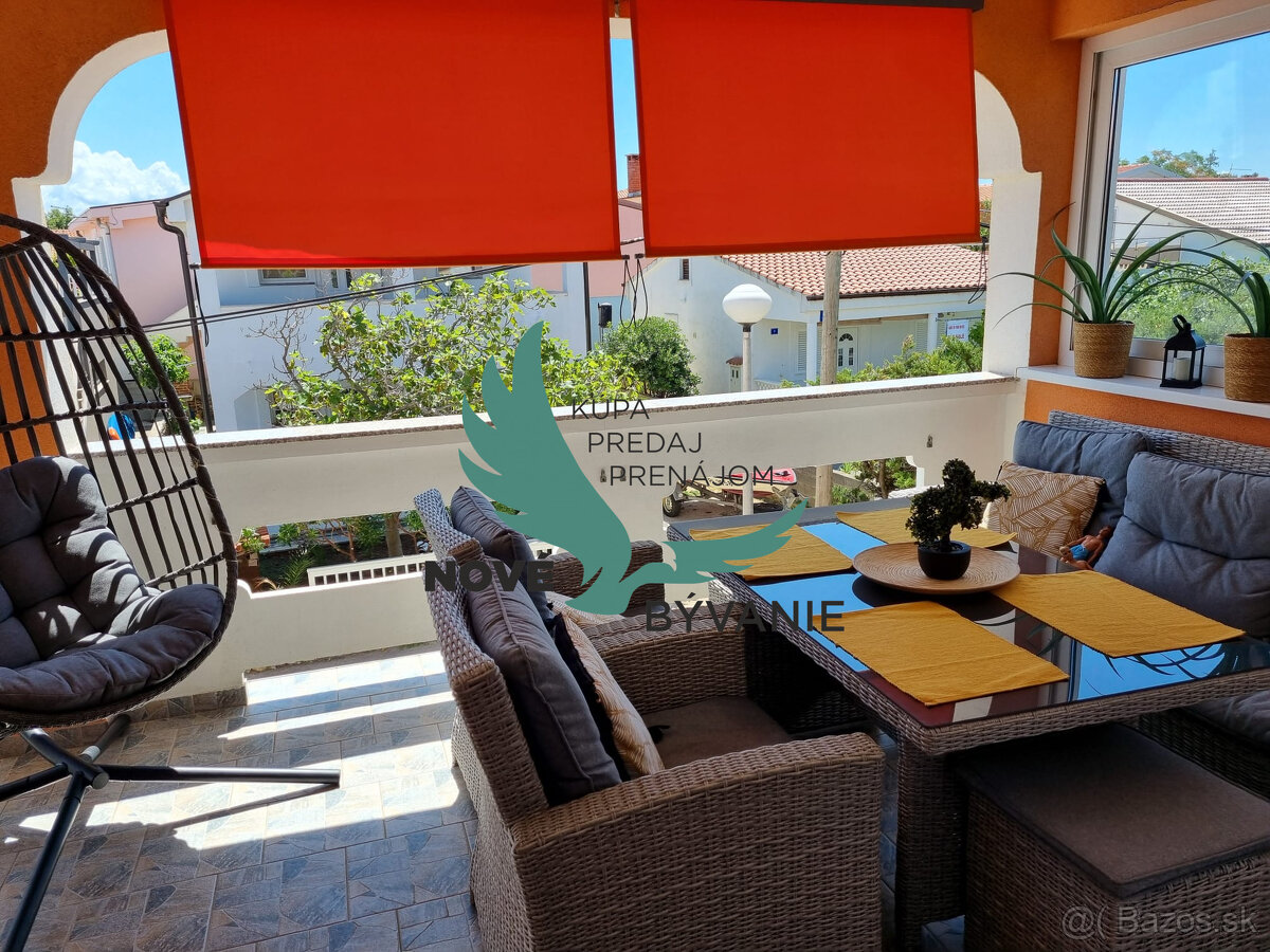 Krásny apartmán blízko mora Chorvátsko