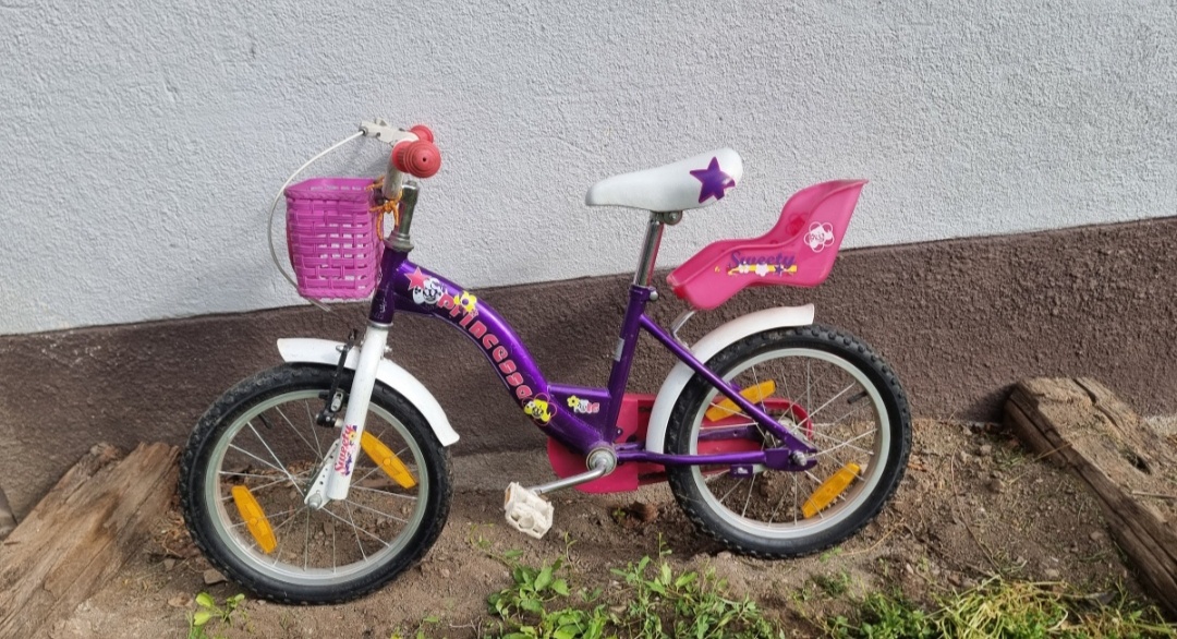 Detský dievčenský bicykel