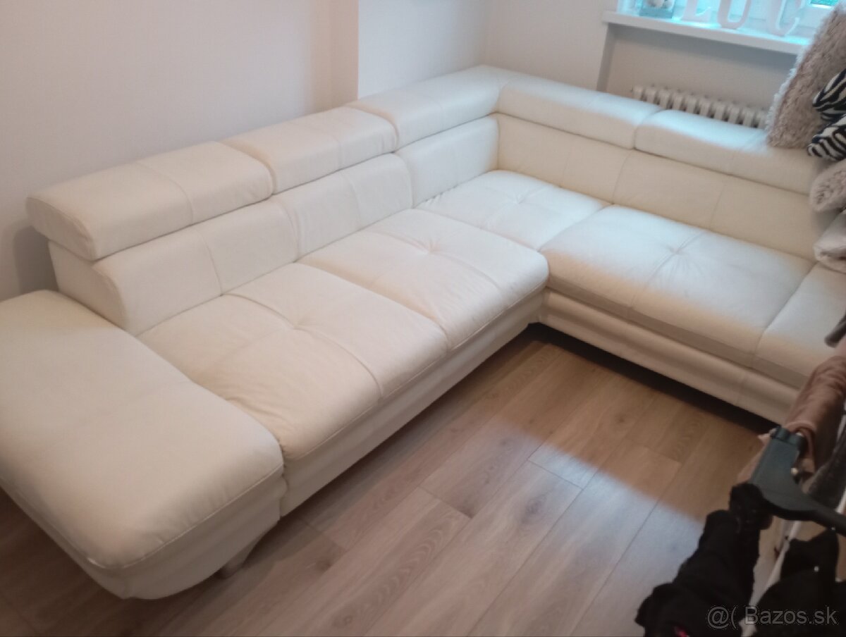 Kožená sedacia súprava