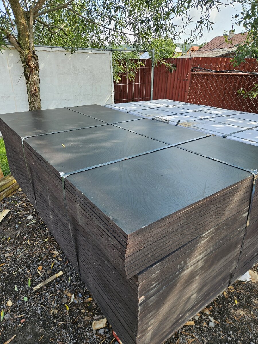 Predám topoľove preglejky veľkoformátové