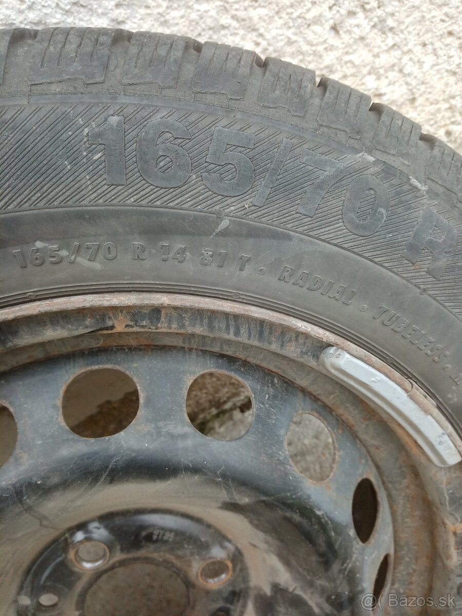 Predám plechové disky na Fiat Punto