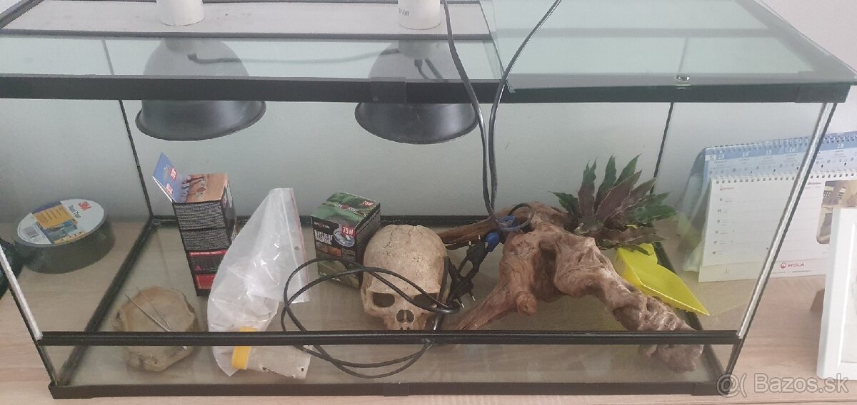 Terárium 80x35x40