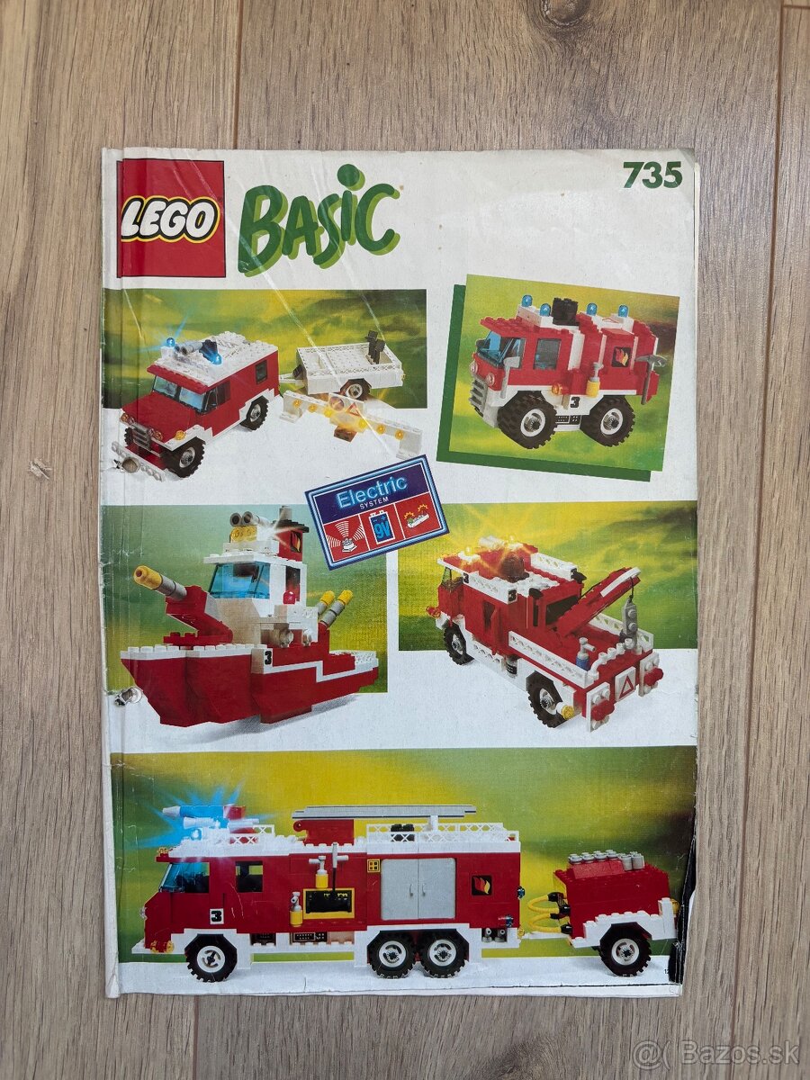 Predam Lego Basic 735 Universal Set, Legoland, system