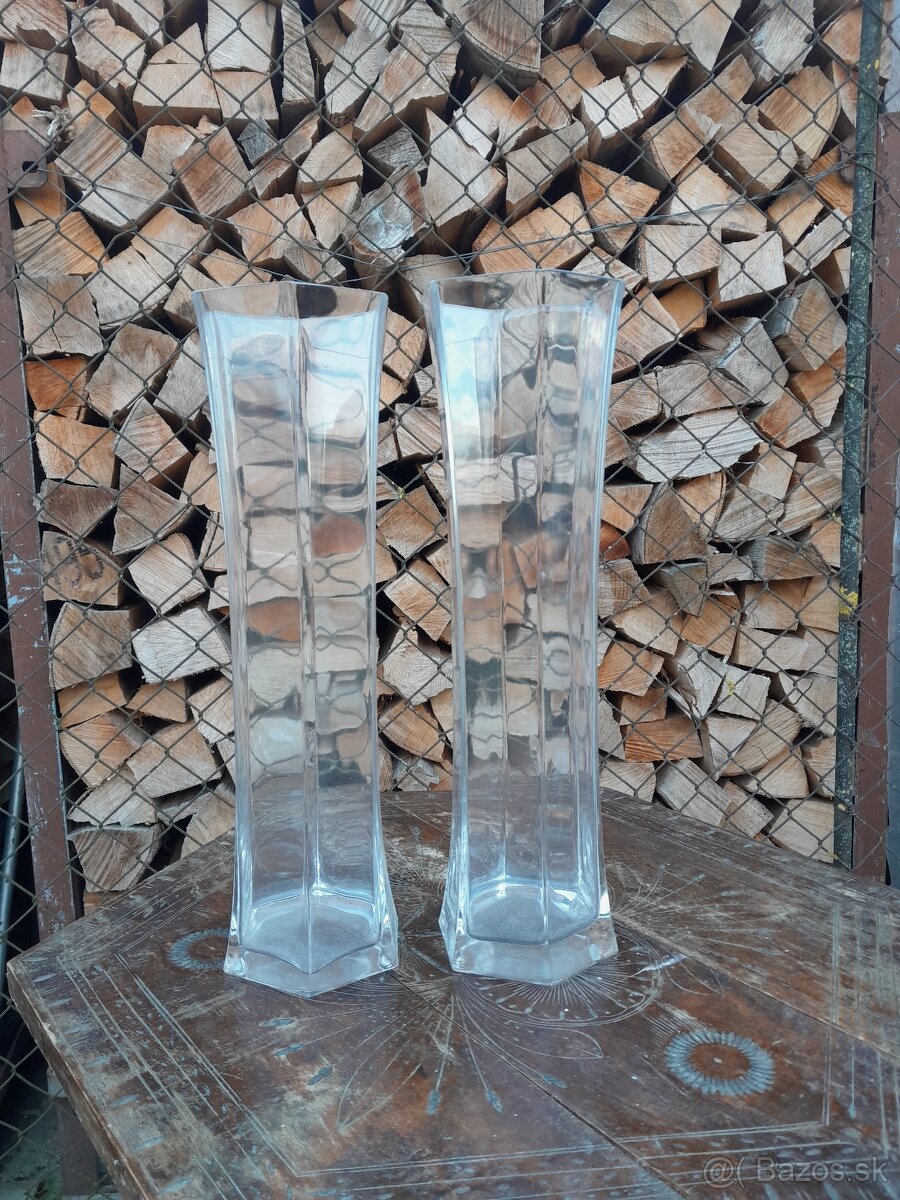 Predám sklenené vázy
