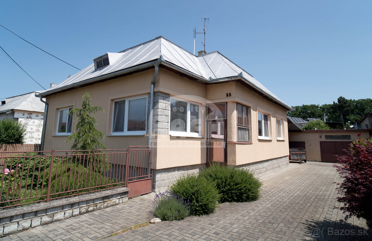 Rodinný dom v okrajovej časti centra mesta Michalovce