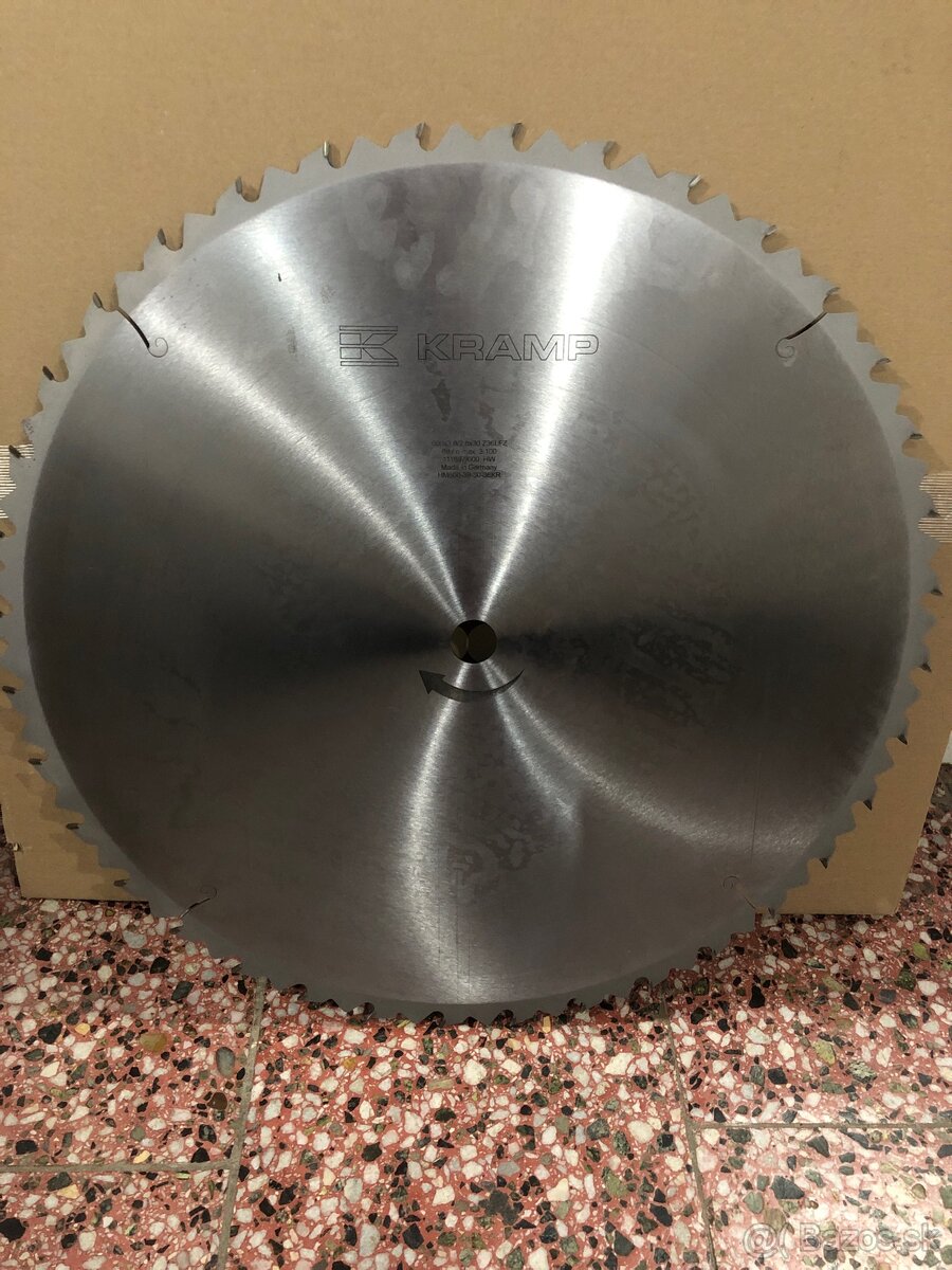 Pílový vidiový kotúč 600mm KRAMP