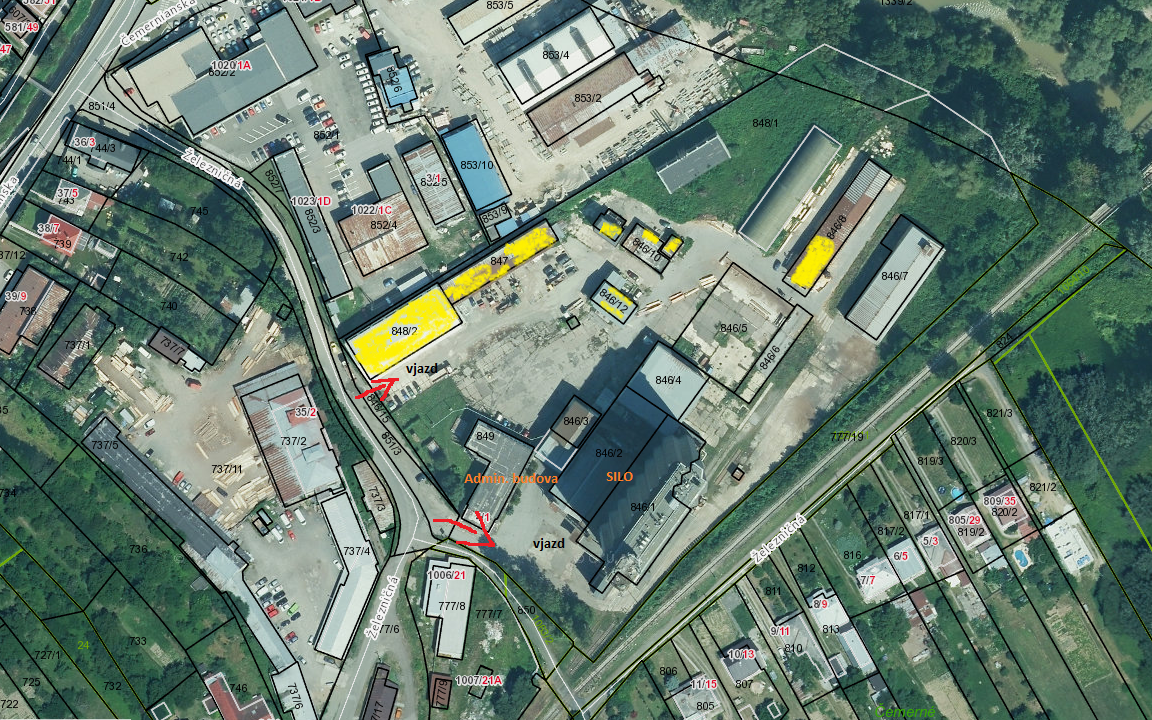 Predáme betónové obilné silo so sklad. areálom.