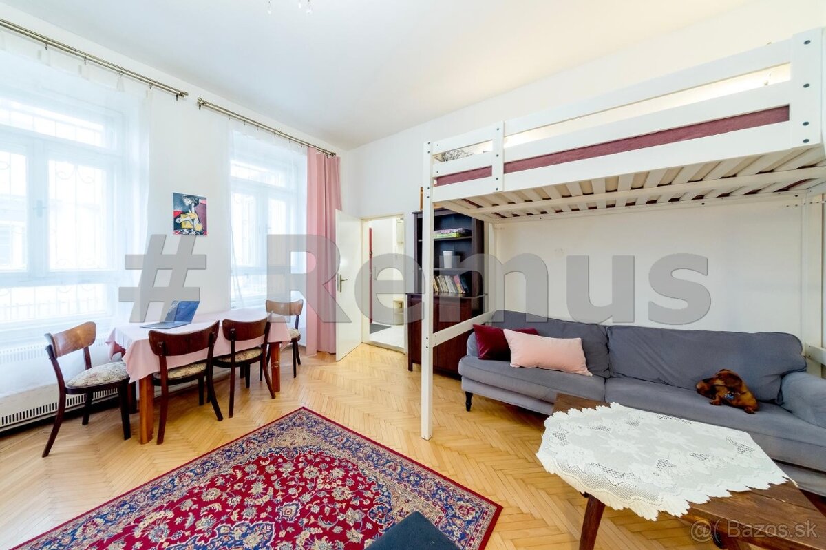 PRENÁJOM –2-izbový byt v centre Starého Mesta |Pet-friendly