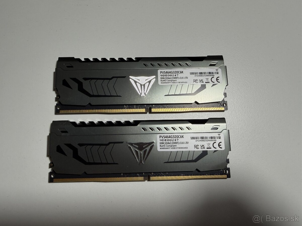 Patriot Viper Steel 64GB KIT DDR4 3200Mhz CL16