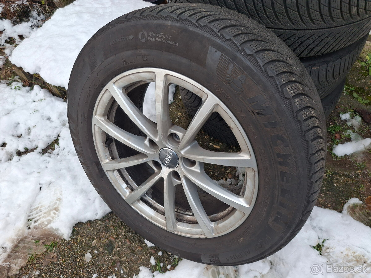 hlíníkové disky Audi/VW 5x112 17" pneu 225/60 r17