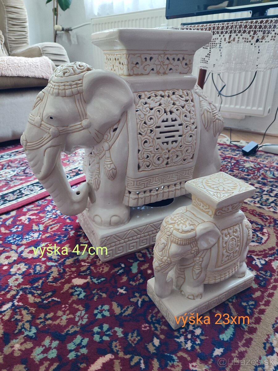 Porcelánové slony