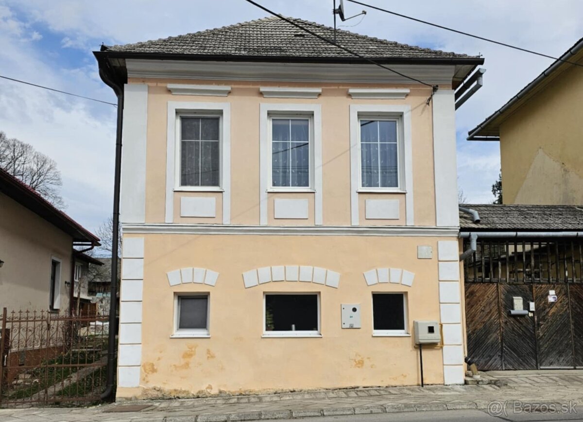 Historický rodinný dom, Mošovce.