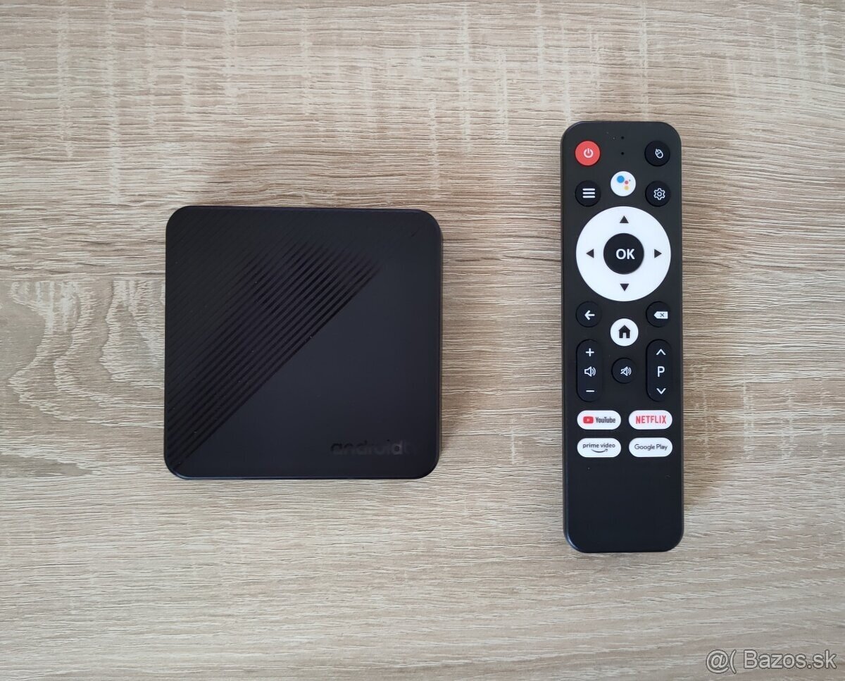 Android TV Box Mortal T1S (2GB/16GB) s BT ovladacom