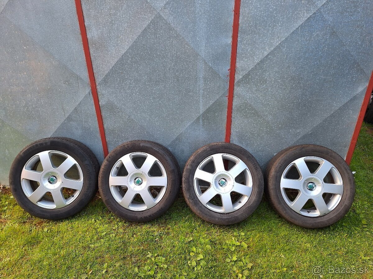 Predám sadu 5x112 r16