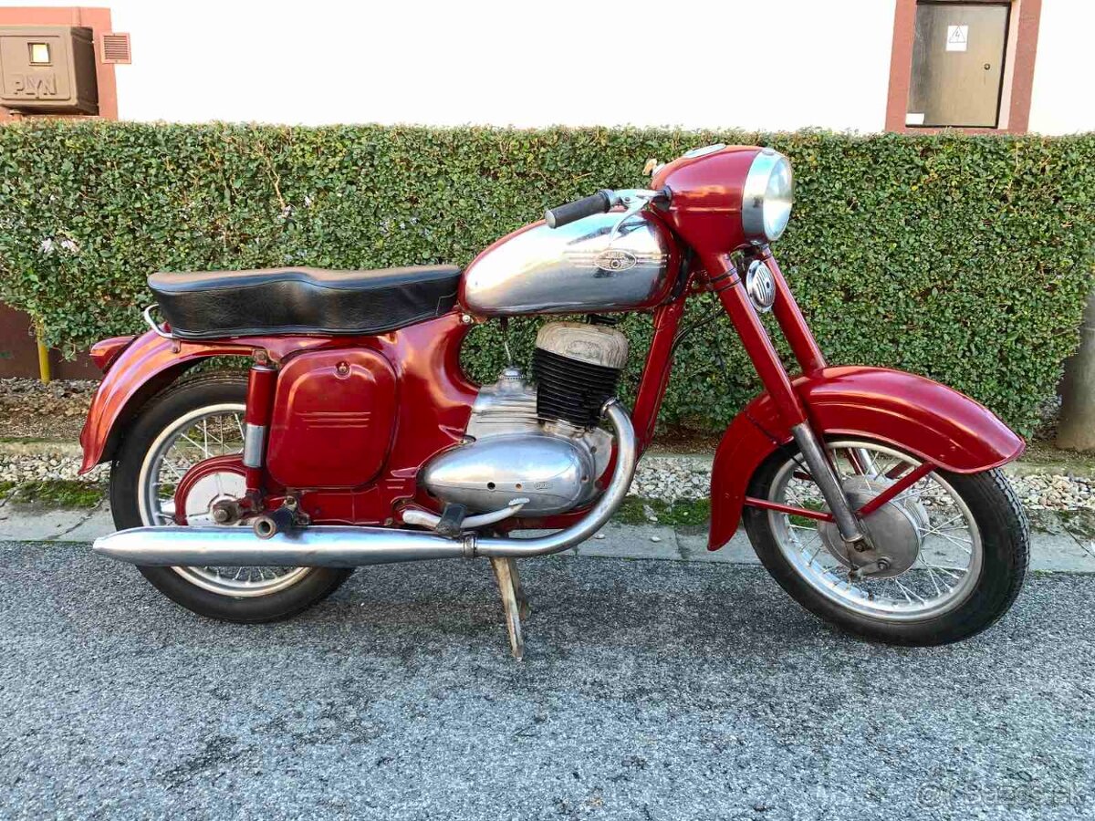 JAWA 250 353 s TP ŠPZ
