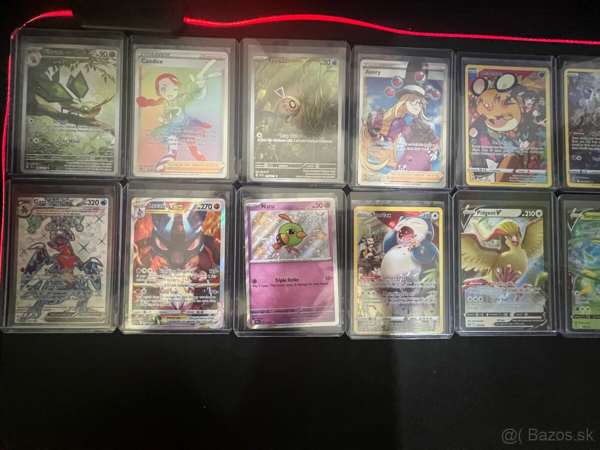 Pokemon karty (všetky NM)