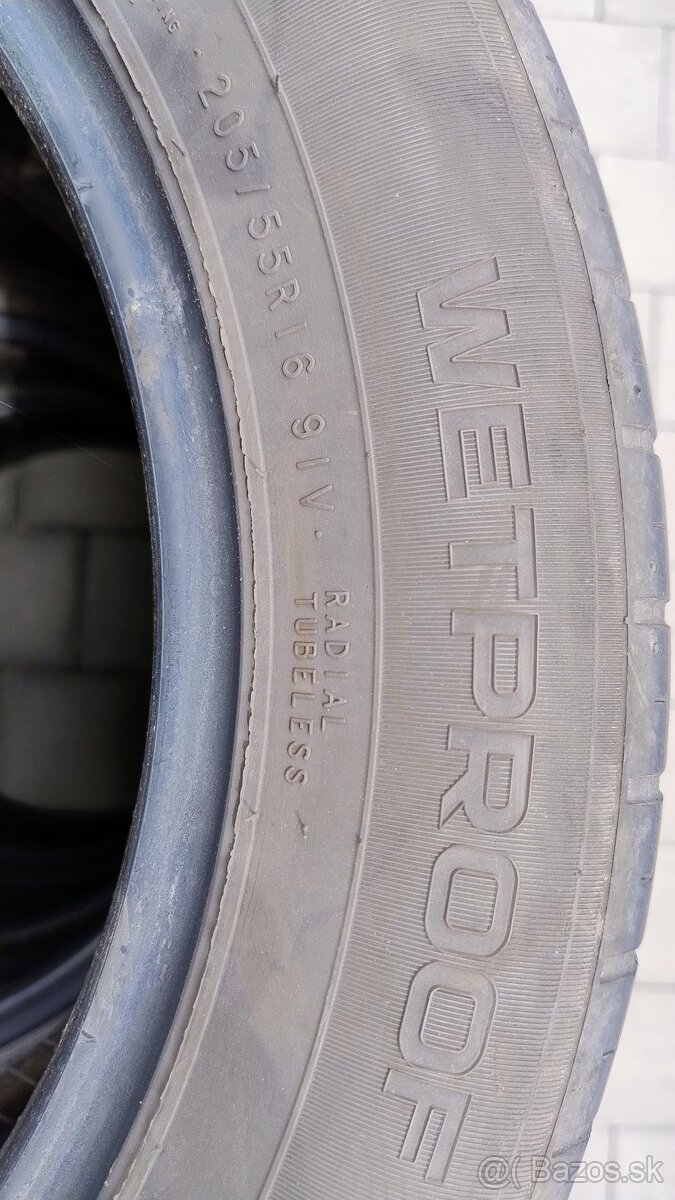 Letne Pneumatiky Nokian Wetproof 205 55 R16
