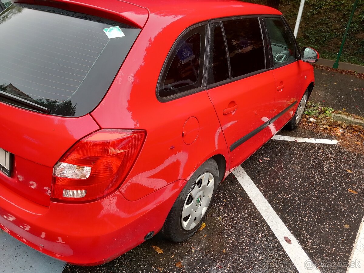 Škoda Fabia combi 1.4 LPG