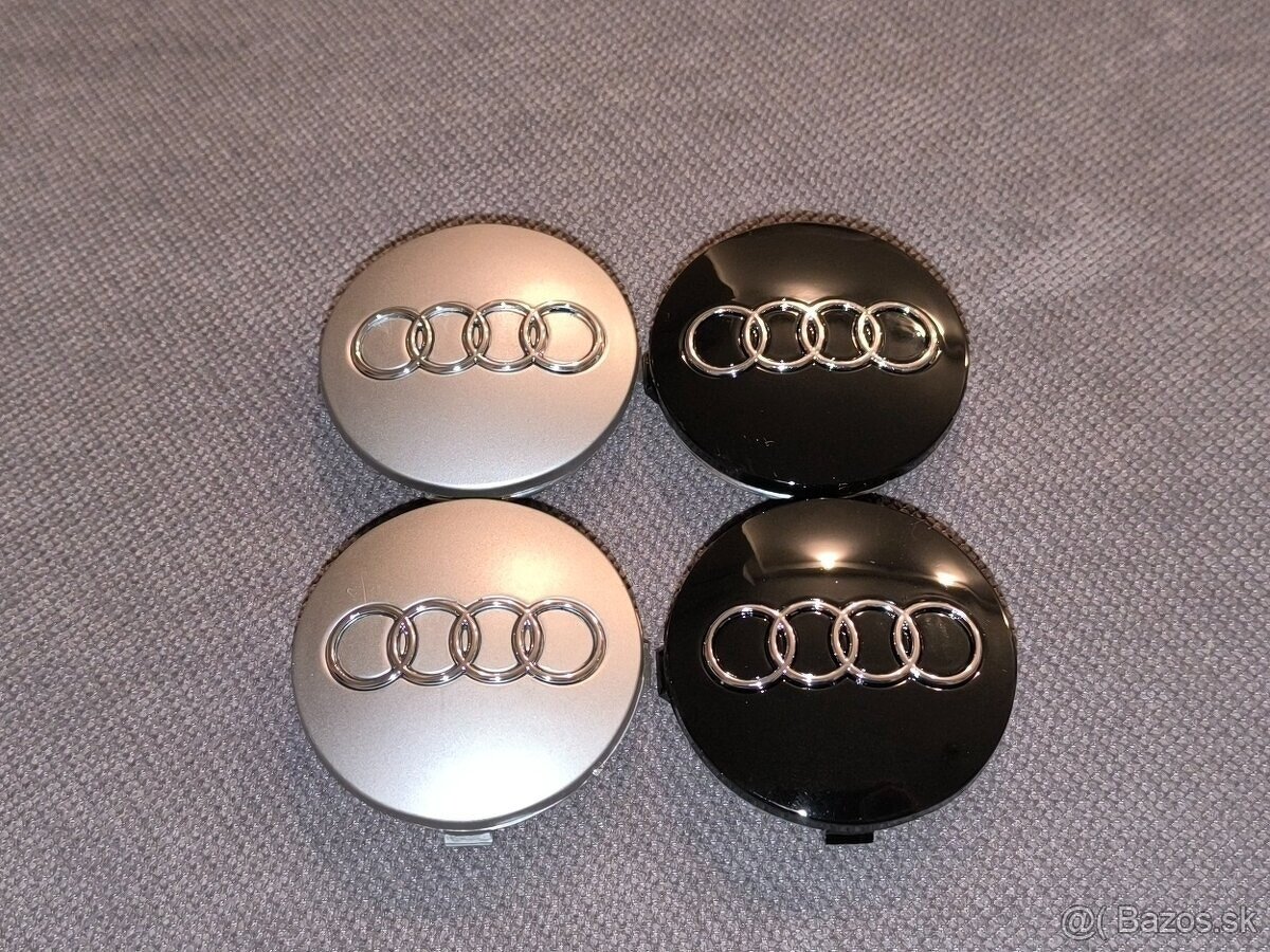 Audi stredové krytky 60mm 4ks ( sada)