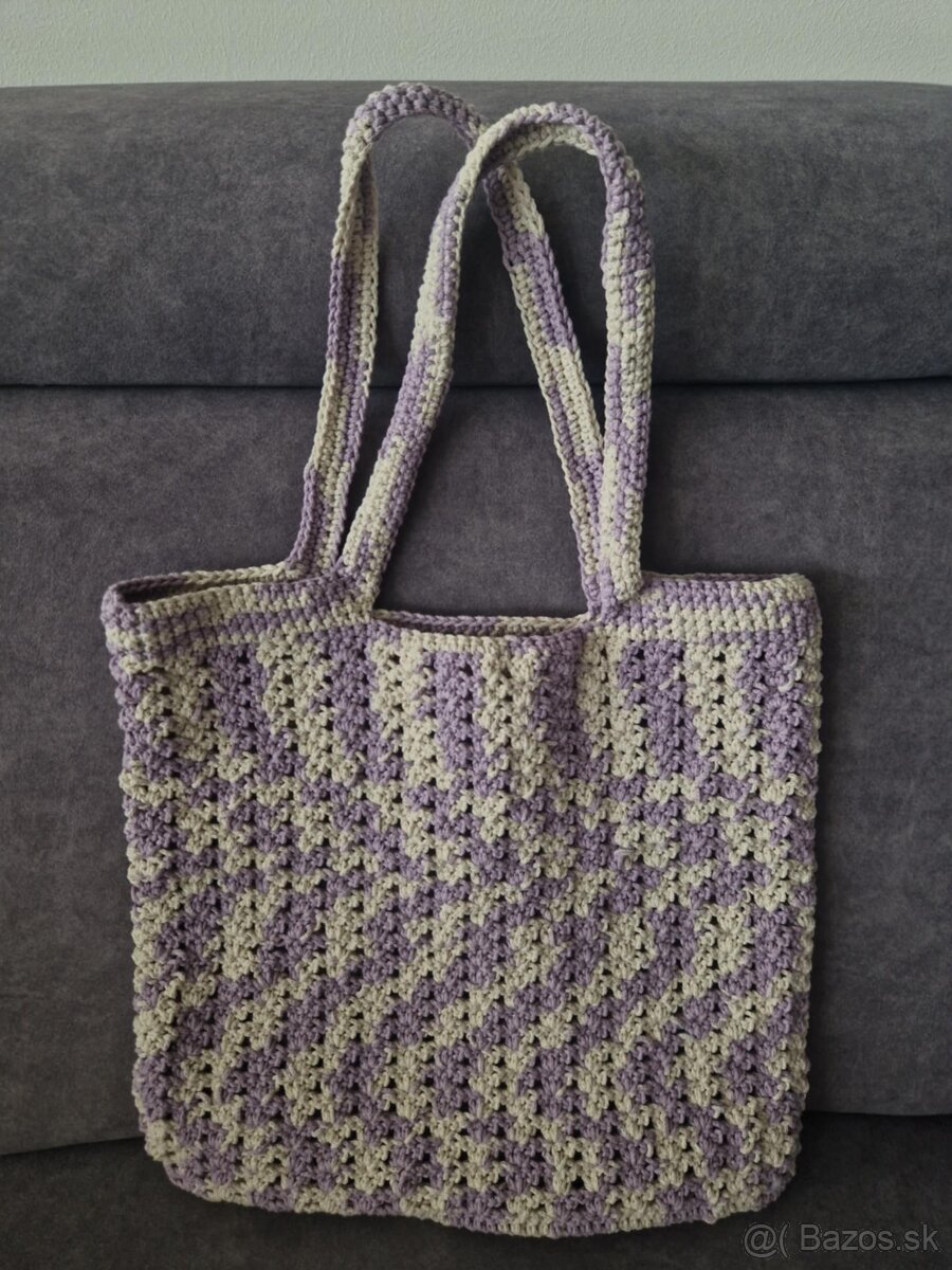 Handmade - pletena taska