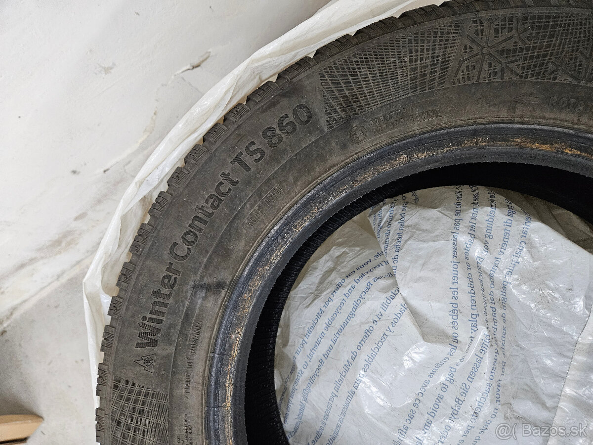 predam zimne pneu continental wintercontact 195/65/r15