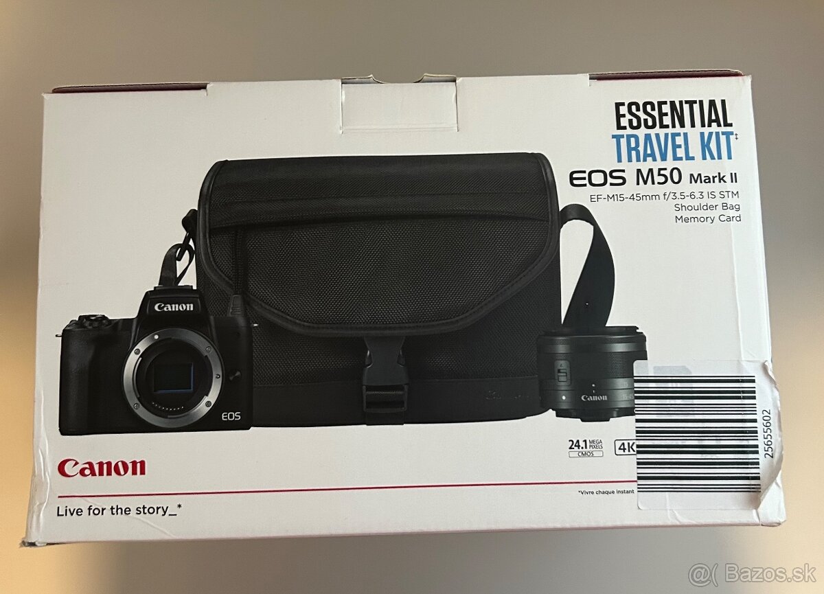 Canon EOS M50 Mark II + EF-M 15-45mm IS STM