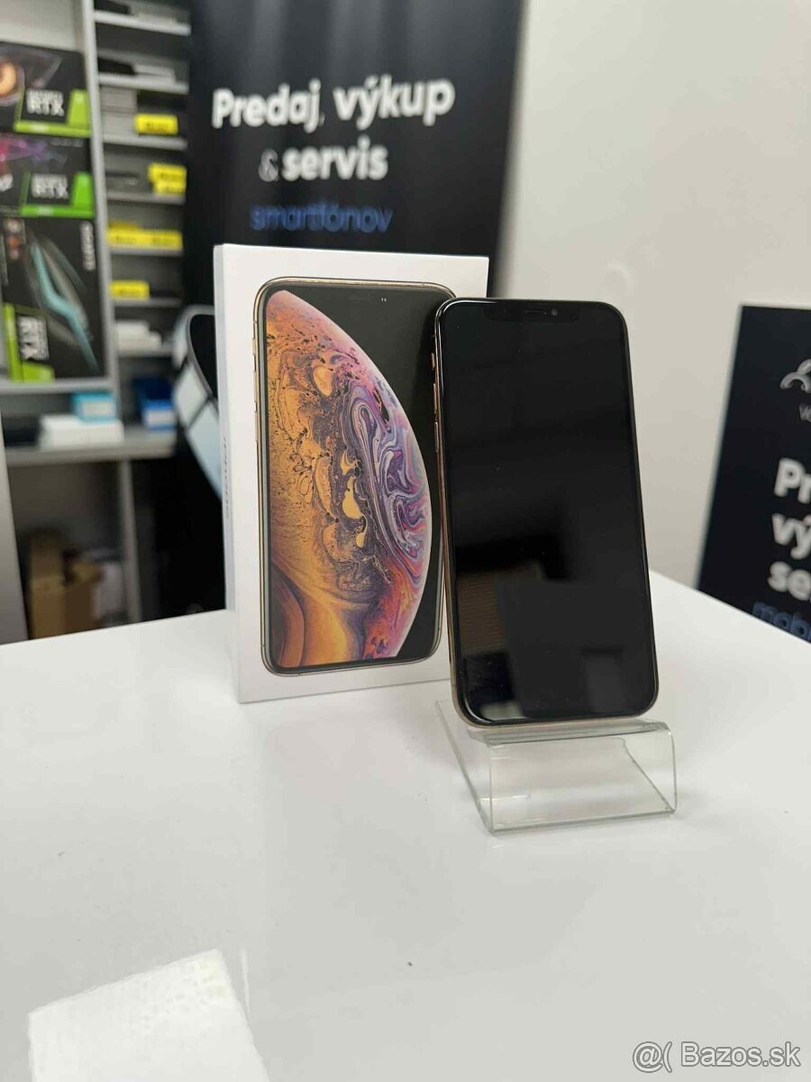 Apple iPhone XS 256GB zlatý